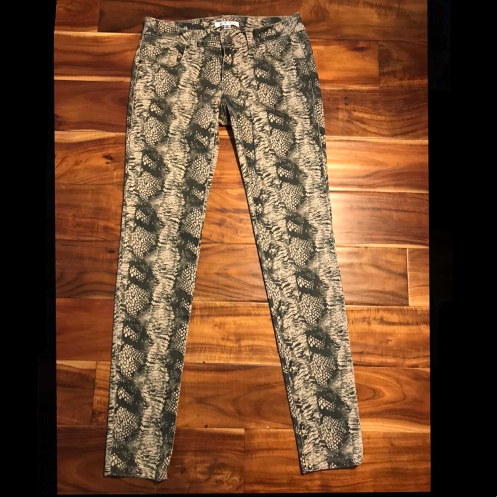 CAbi Snakeskin Jeans - Picture 1 of 3